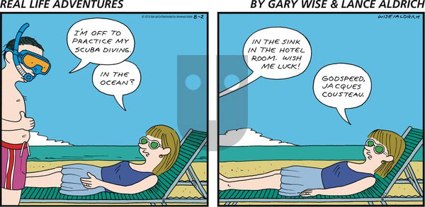 Real Life Adventures on Sunday August 2, 2015 Comic Strip