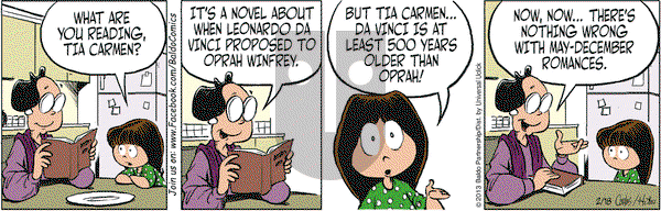 Baldo on Monday February 18, 2013 Comic Strip