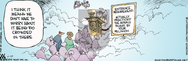 Non Sequitur on Tuesday November 24, 2015 Comic Strip