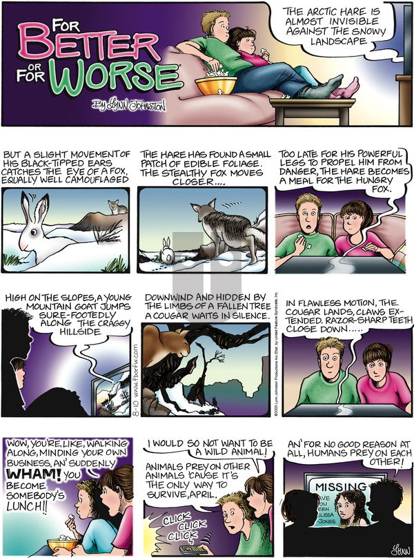 For Better or For Worse on Sunday August 10, 2003 Comic Strip