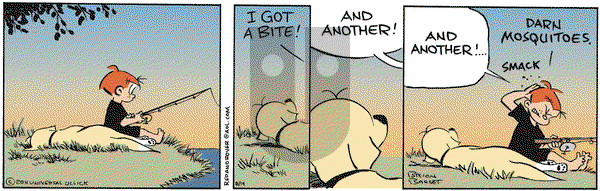 Red and Rover on Friday August 19, 2011 Comic Strip