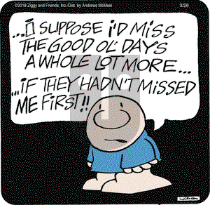Ziggy on Monday March 26, 2018 Comic Strip