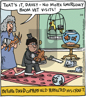 The Argyle Sweater on Monday March 9, 2020 Comic Strip