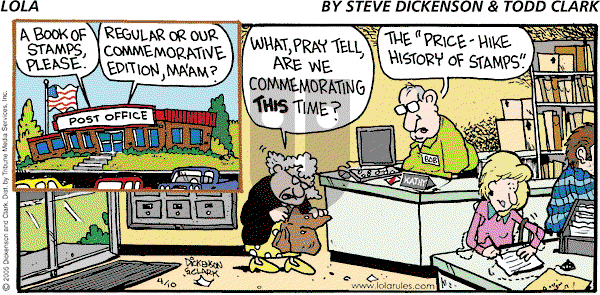 Lola on Sunday April 10, 2005 Comic Strip