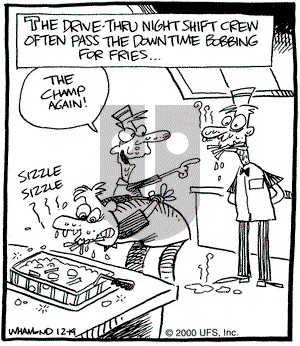 Reality Check on Tuesday December 19, 2000 Comic Strip