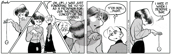 9 Chickweed Lane on Sunday February 16, 2003 Comic Strip