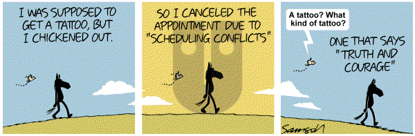 Dark Side of the Horse on Tuesday July 17, 2012 Comic Strip