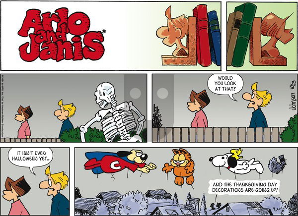 Arlo and Janis - Sunday October 13, 2024 Comic Strip