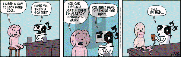Pooch Cafe on Friday April 13, 2018 Comic Strip
