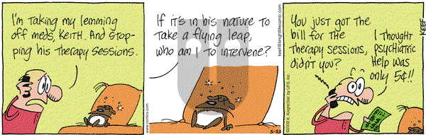 The Knight Life on Saturday May 23, 2009 Comic Strip