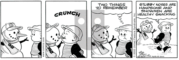 Nancy on Friday February 25, 2005 Comic Strip