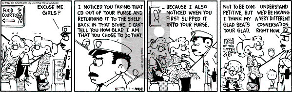 FoxTrot on Saturday March 4, 2000 Comic Strip
