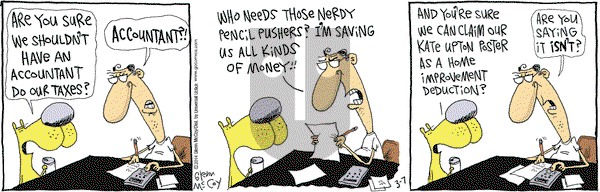 The Duplex on Friday March 7, 2014 Comic Strip