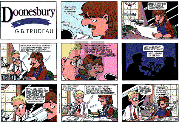 Doonesbury on Sunday December 11, 1994 Comic Strip