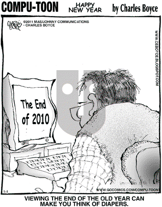 Compu-toon on Saturday January 1, 2011 Comic Strip