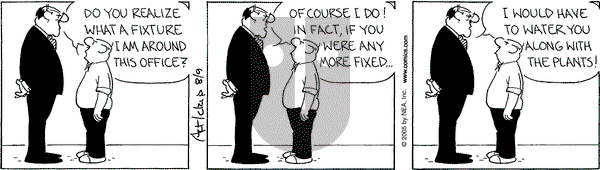 The Born Loser on Tuesday August 9, 2005 Comic Strip