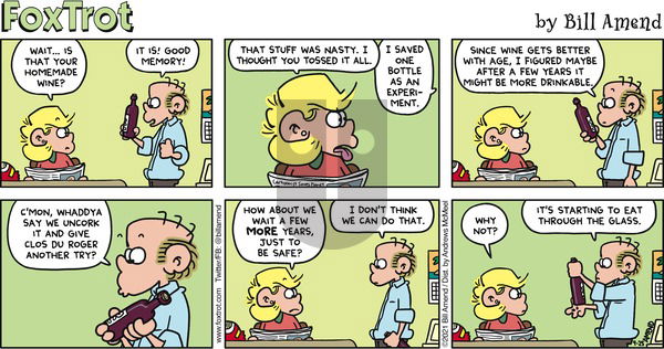 FoxTrot on Sunday April 25, 2021 Comic Strip