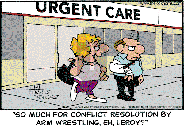 The Lockhorns - Saturday January 11, 2025 Comic Strip