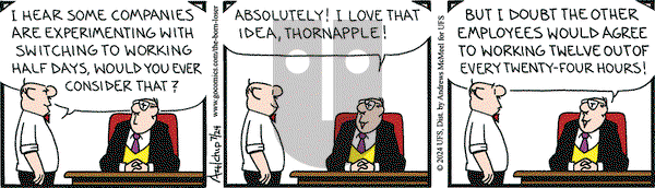 The Born Loser on Wednesday July 24, 2024 Comic Strip