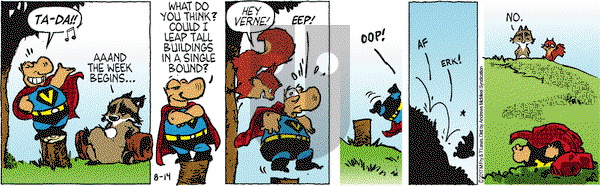 Over the Hedge on Monday August 14, 2017 Comic Strip