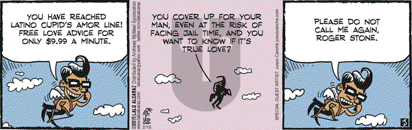 La Cucaracha on Friday February 15, 2019 Comic Strip