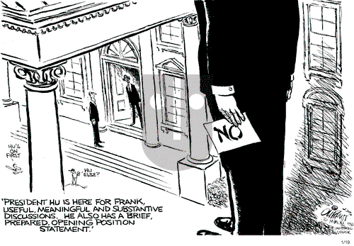 Pat Oliphant on Wednesday January 19, 2011 Comic Strip