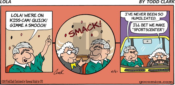 Lola on Sunday June 21, 2015 Comic Strip
