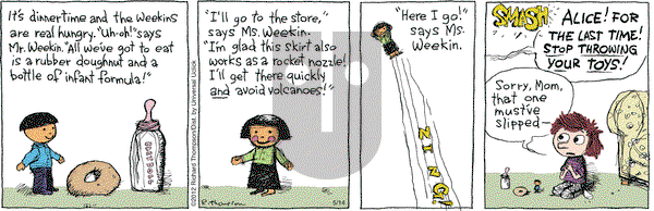 Cul de Sac on Monday May 14, 2012 Comic Strip