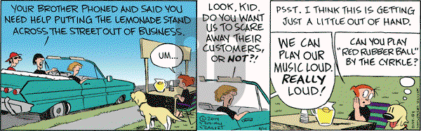 Red and Rover on Thursday August 14, 2014 Comic Strip