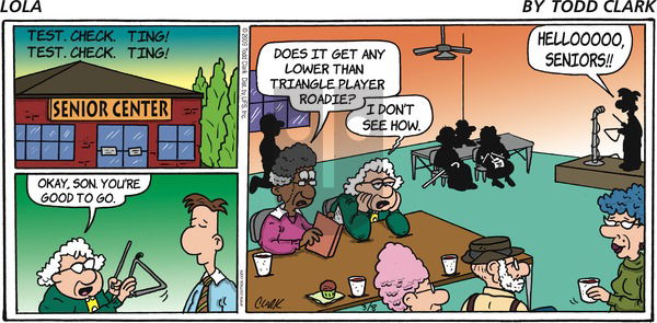 Lola on Sunday March 8, 2009 Comic Strip