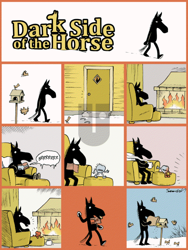 Dark Side of the Horse on Tuesday December 24, 2019 Comic Strip