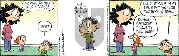 Baby Blues on Saturday February 26, 2011 Comic Strip