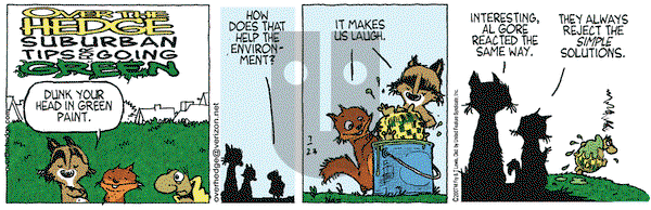 Over the Hedge on Monday July 23, 2007 Comic Strip