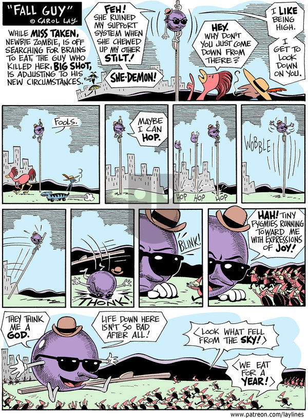 Lay Lines on Monday March 28, 2022 Comic Strip