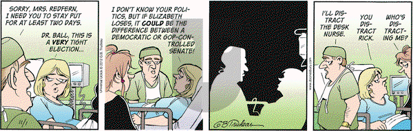 Doonesbury on Thursday November 1, 2012 Comic Strip