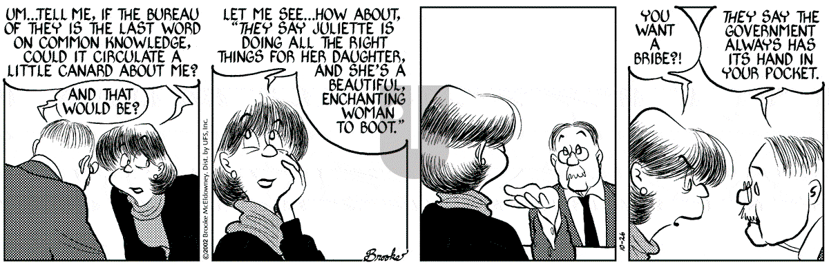 9 Chickweed Lane - Saturday October 26, 2002 Comic Strip