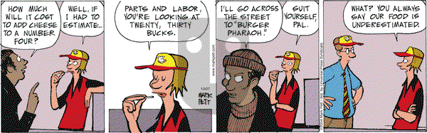 Lucky Cow on Wednesday October 27, 2004 Comic Strip