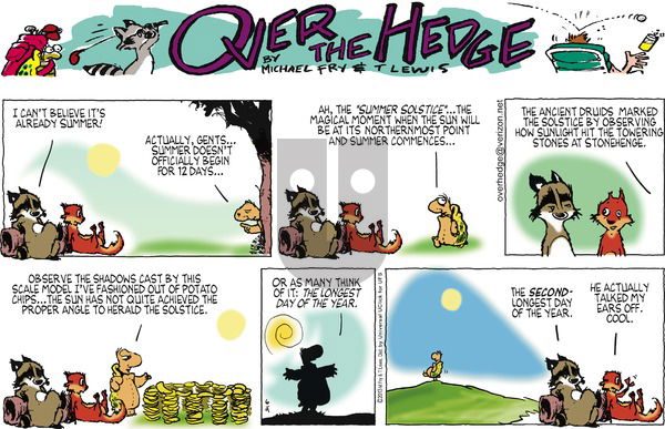 Over the Hedge on Sunday June 9, 2013 Comic Strip