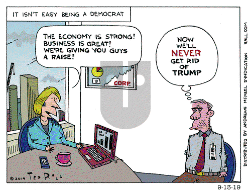 Ted Rall on Friday September 13, 2019 Comic Strip