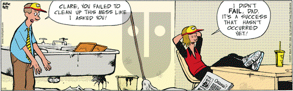 Lucky Cow on Monday January 15, 2007 Comic Strip