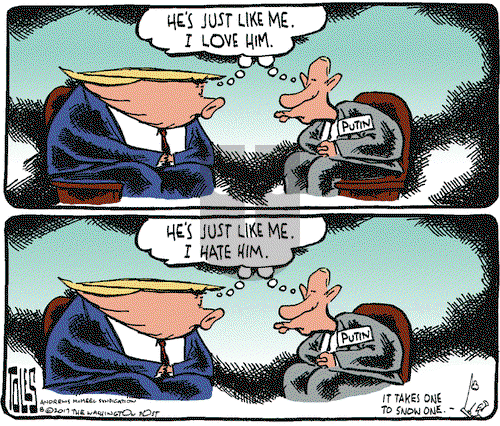 Tom Toles on Tuesday August 1, 2017 Comic Strip