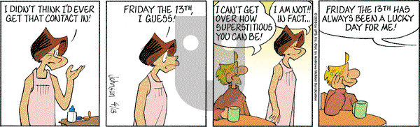Arlo and Janis on Friday April 13, 2018 Comic Strip