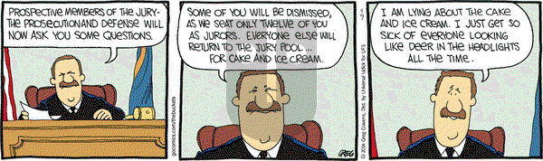 The Buckets on Monday April 7, 2014 Comic Strip