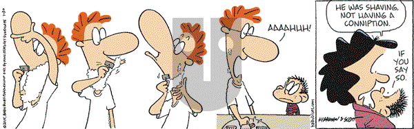 Baby Blues on Thursday July 30, 2015 Comic Strip