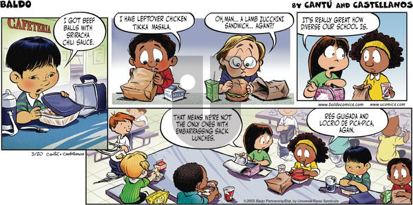 Baldo on Sunday March 20, 2005 Comic Strip