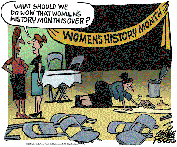 Mike Peters on Monday April 1, 2024 Comic Strip