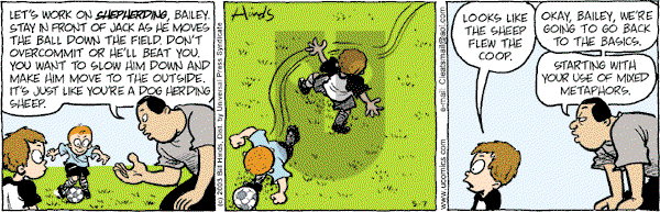 Cleats - Wednesday May 7, 2003 Comic Strip