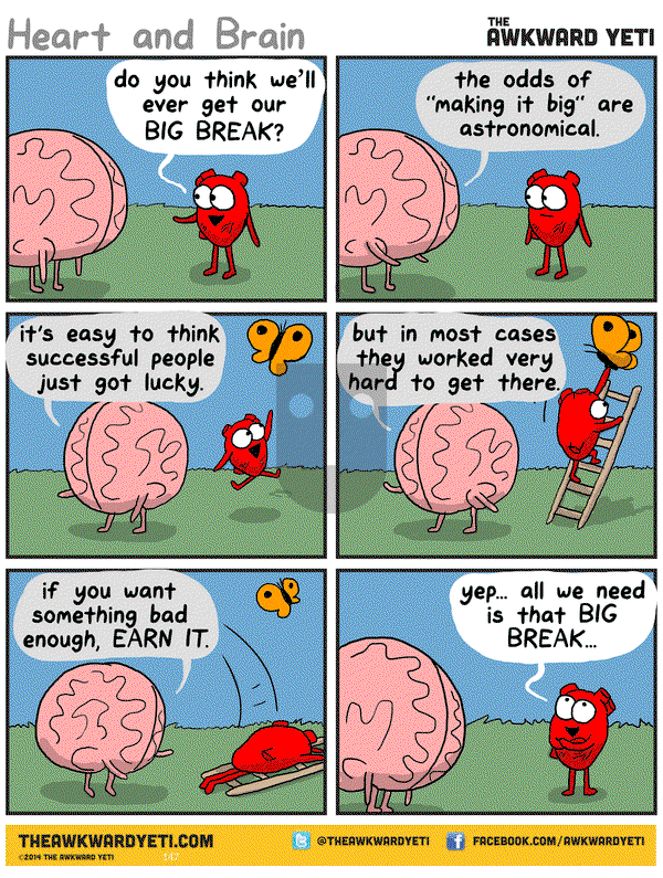 The Awkward Yeti - Thursday May 21, 2015 Comic Strip
