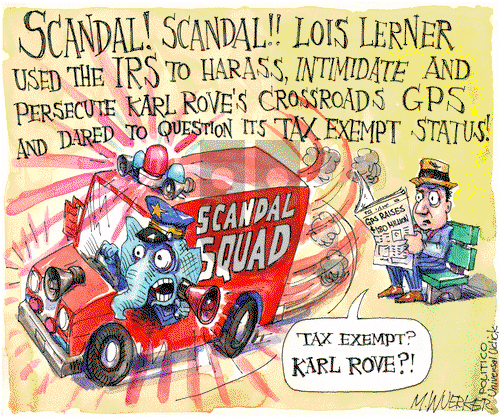 Matt Wuerker - Monday April 14, 2014 Comic Strip