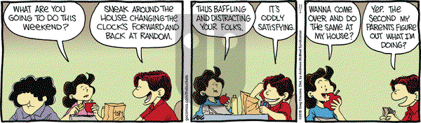 The Buckets on Friday November 2, 2018 Comic Strip